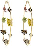 Thumbnail for your product : Nach Big Hoop Earrings With Animals For Lvr