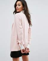 Thumbnail for your product : Miss Selfridge Bow Sleeve Blazer