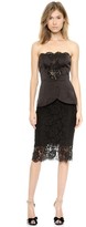 Thumbnail for your product : Cushnie Lace Bustier Dress