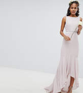 Thumbnail for your product : TFNC Tall Maxi Bridesmaid Dress With High Low Hem