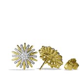 Thumbnail for your product : David Yurman Starburst Earrings with Diamonds in Gold