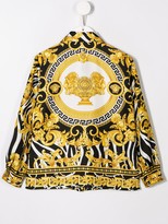 Thumbnail for your product : Versace Children Baroque Print Shirt