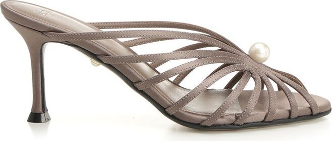Alevi Milano Louise Pearl-Embellished Sandals