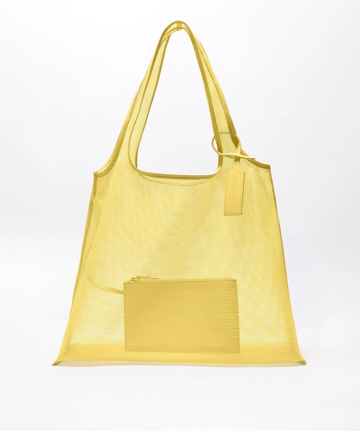 Mesh Market Tote in FLAMINGO - ShopStyle