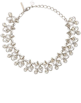 Oscar de la Renta baroque crystal necklace