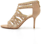 Thumbnail for your product : MICHAEL Michael Kors Maddie Studded T-Strap Sandal