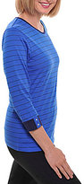 Thumbnail for your product : Allison Daley Striped Knit Top