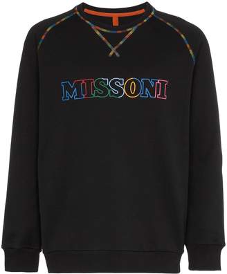 Missoni logo print sweater
