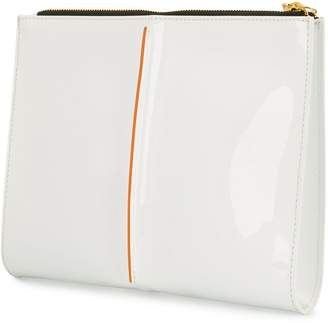 Marni letter chain glossy pouch