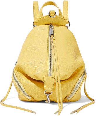Rebecca Minkoff Julian Convertible Textured-leather Backpack
