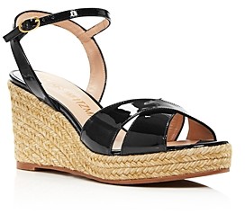 black strappy espadrilles