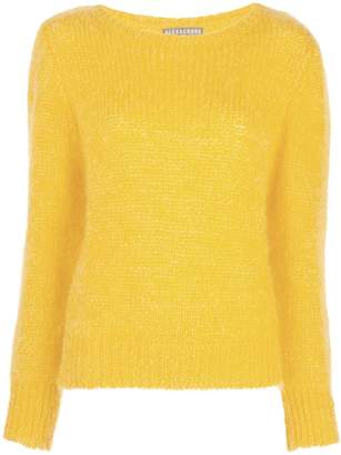 ALEXACHUNG Alexa Chung brushed wool sweater