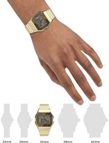 Thumbnail for your product : Timex T80 Digital Stainless Steel Expansion Band Bracelet Watch