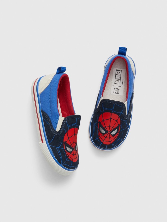 marvel slip on sneakers