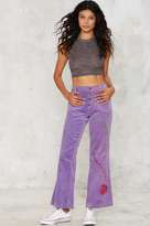 Thumbnail for your product : Factory Vintage Ramona Embroidered Corduroy Pants