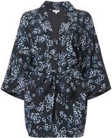 Thumbnail for your product : Fleur Du Mal Floral Print Kimono