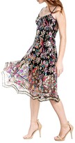 Thumbnail for your product : Dress the Population Umalia Floral Embroidered Cocktail Dress