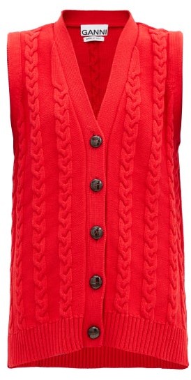 cotton sleeveless cardigan womens