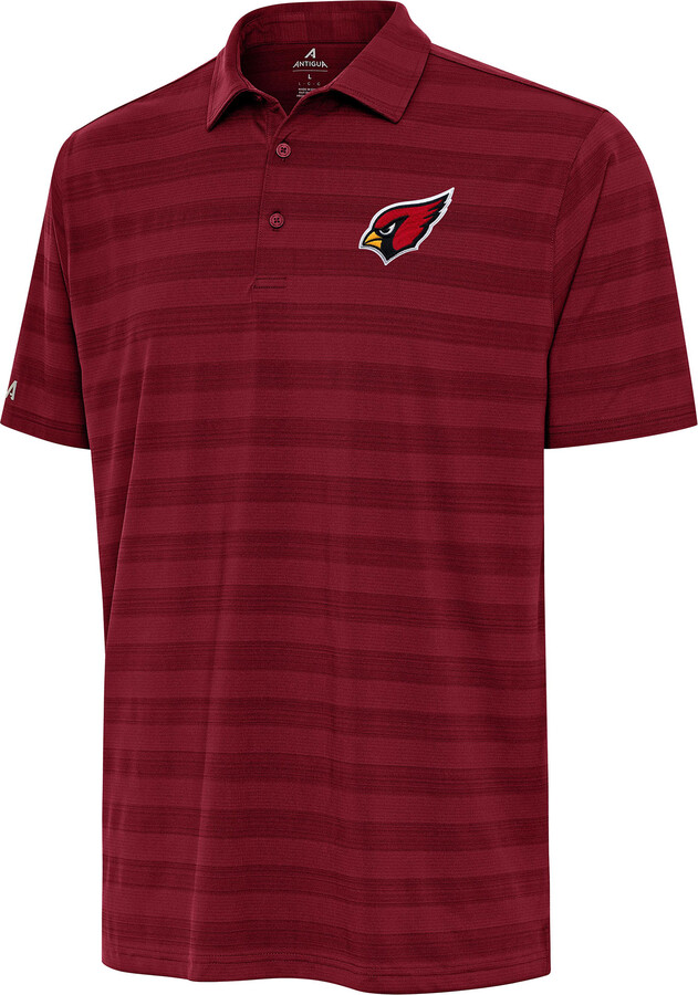 Men's Antigua Cardinal Arizona Cardinals Tunnel Polo
