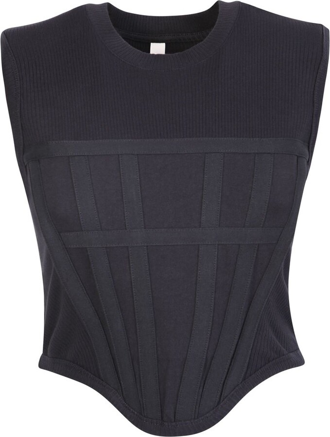 Dion Lee Layered corset hoodie ShopStyle