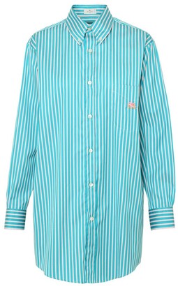 Embroidered Striped Top | Shop the world's largest collection of 