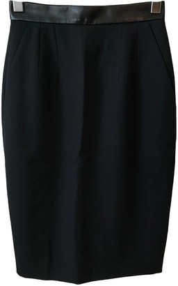 Barbara Bui Black Wool Skirt for Women