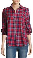 Thumbnail for your product : Frank And Eileen Eileen Plaid Button-Front Cotton shirt