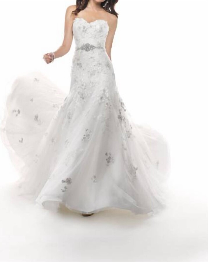 Maggie Sottero Delores Wedding Gown In Ivory