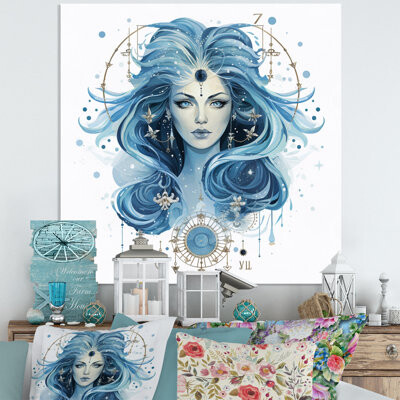 Wildon Home Astrological Insight I - Astrology Metal Wall Decor