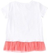 Thumbnail for your product : Pink Angel Gemstone Heart Ruffle Top (Little Girls)