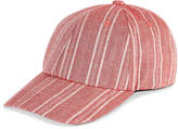 Thumbnail for your product : INC International Concepts Striped Cotton Baseball Cap, Created for Macy's