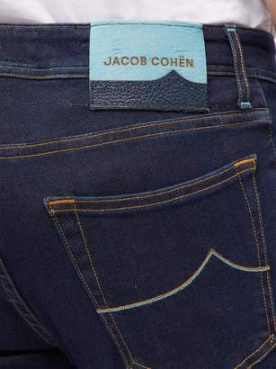 Jacob Cohen Mid-rise Slim-leg Jeans - Mens - Blue