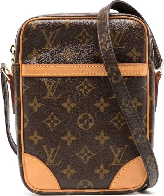 Louis Vuitton Danube Shoulder Bag Mini Brown Canvas for sale online