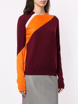Thumbnail for your product : Calvin Klein Two-Tone Jumper