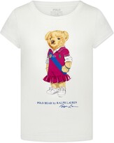 Thumbnail for your product : Ralph Lauren Kids polo bear-print T-shirt
