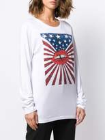 Thumbnail for your product : A.F.Vandevorst Graphic Print Long Sleeve Top