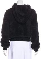 Thumbnail for your product : Amiri Faux Fur Hooded Jacket