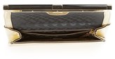 Thumbnail for your product : Diane von Furstenberg '440' Embossed Leather Envelope Clutch
