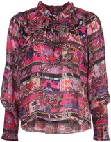 Thumbnail for your product : CHUFY Cusco floral patterned shirt