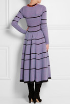 Thumbnail for your product : Roksanda Ilincic Teasdale striped knitted midi dress