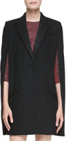 Thumbnail for your product : Haute Hippie Coven Button-Front Trench Cape