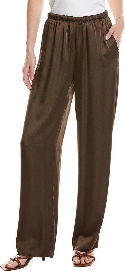 Satin Pull-On Pant