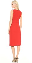 Thumbnail for your product : Victoria Beckham Victoria Deep V Midi Dress