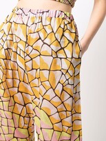Thumbnail for your product : Pucci Tartuca-print cotton trousers