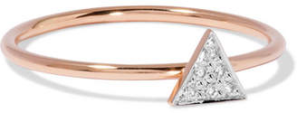 I+I 14-karat Rose Gold Diamond Ring