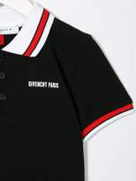 Thumbnail for your product : Givenchy Kids logo print polo shirt