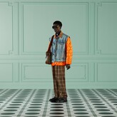 Thumbnail for your product : Gucci Reversible denim and ripstop jacket