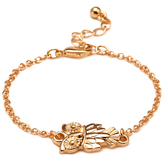 Thumbnail for your product : Forever 21 Playful Owl Charm Bracelet