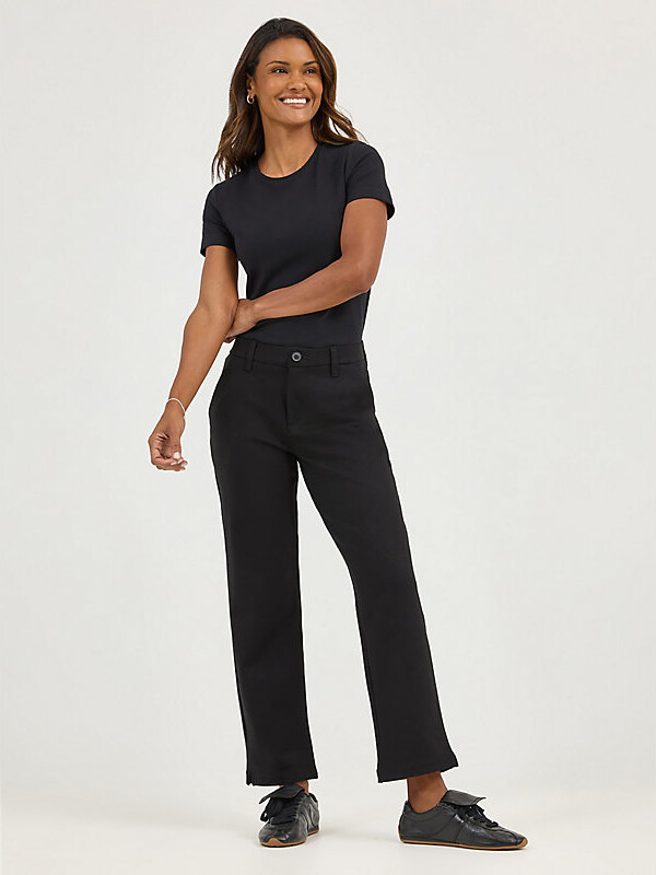 Lee Ultra Lux Comfort Any Wear Side Vent Ankle Pants