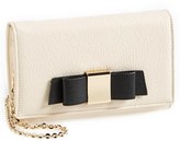 Thumbnail for your product : Ivanka Trump 'Blair' Faux Leather Bow Clutch